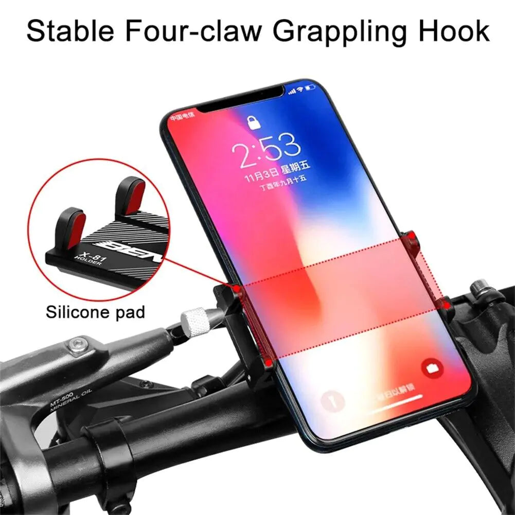 Aluminum Motorcycle Bike Bicycle Holder