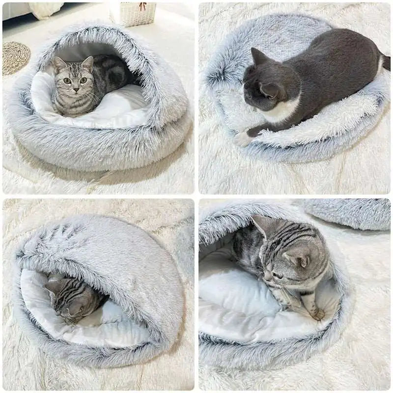 Fluffy And Soothing Pet Bed