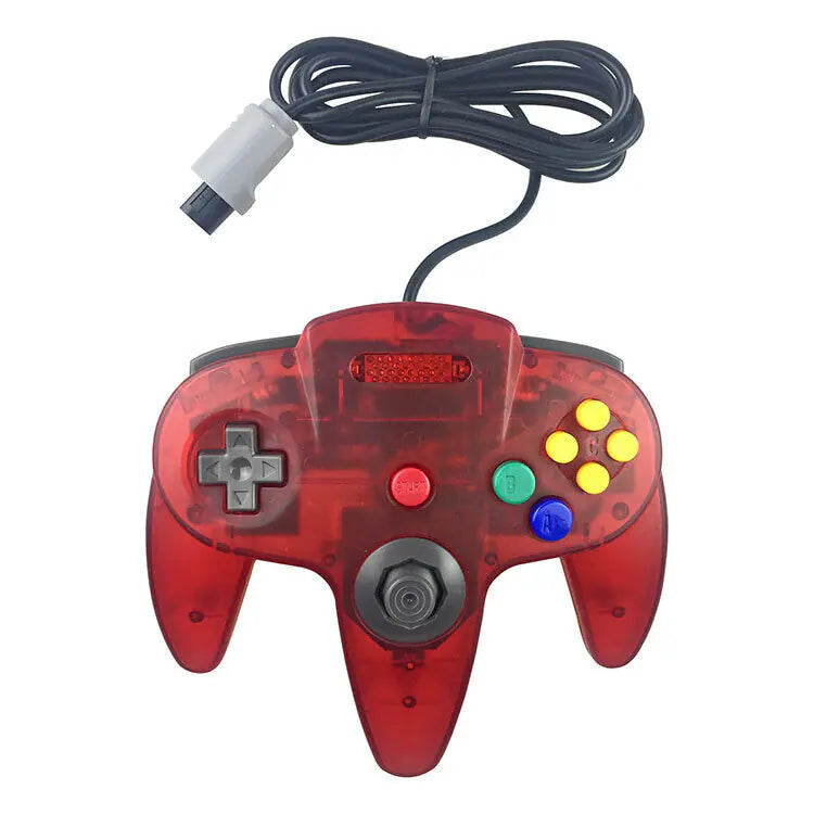 New Wired Controller Joystick Compatible With Nintendo 64 N64 Video Game Console