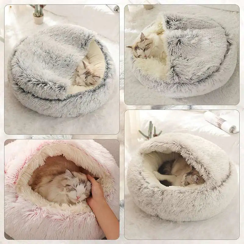 Fluffy And Soothing Pet Bed