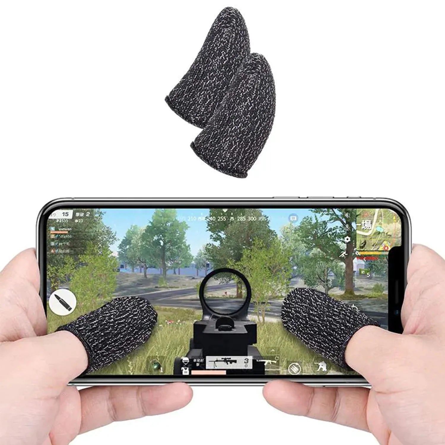 10 Pcs Screen PUBG Gaming Finger Sleeve