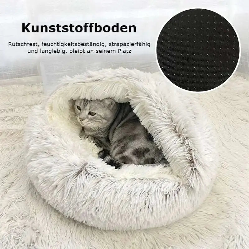 Fluffy And Soothing Pet Bed