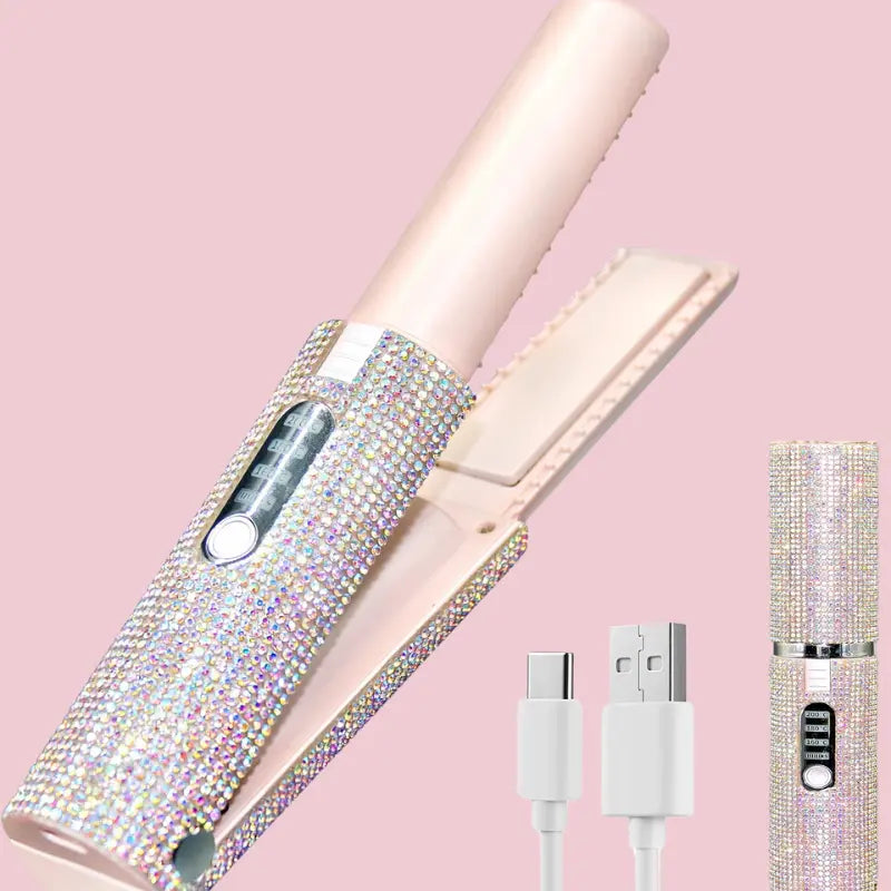 GEMSTONE PORTABLE HAIR STRAIGHTENER