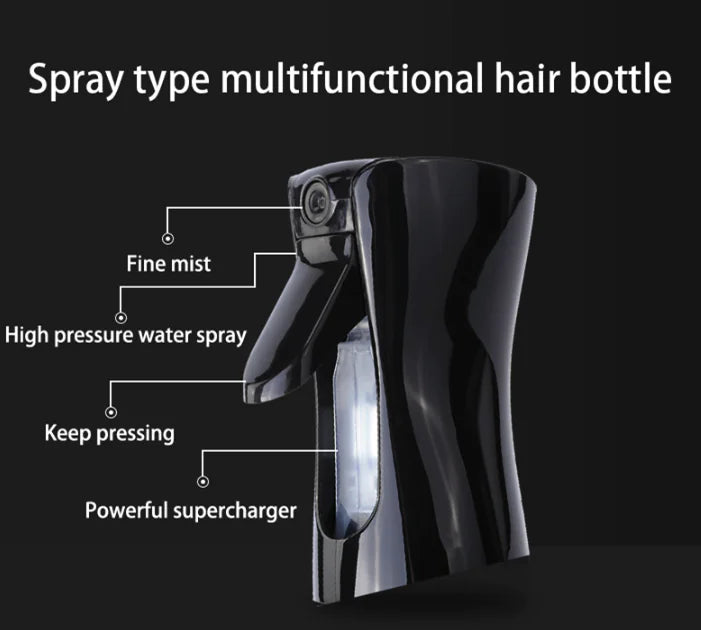 Continuous Mist Hair Spray Bottle Barber